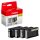 Canon PGI-1500 BK/C/M/Y schwarz, cyan, magenta, gelb Druckerpatronen, 4er-Set