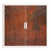 PAPERFLOW easyOffice Industrial Rollladenschrank 61760 2 Fachböden 110,0 x 41,5 x 104,0 cm