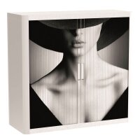 PAPERFLOW easyOffice Classic Chic Rollladenschrank 60001...