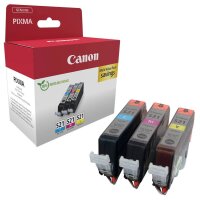 Canon CLI-521 C/M/Y cyan, magenta, gelb Druckerpatronen,...