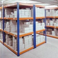 SCHULTE Schwerlast-Weitspannregal 18277-N blau 245,0 x...