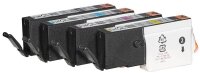 Canon CLI-581XL BK/C/M/Y schwarz, cyan, magenta, gelb Druckerpatronen + Fotopapier, 4er-Set
