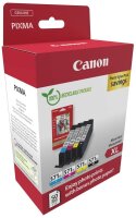 Canon CLI-571 XL C/M/Y/BK schwarz, cyan, magenta, gelb Druckerpatronen + Fotopapier