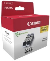 Canon PGI-520 BK Twin-Pack schwarz Druckerpatronen, 2er-Set