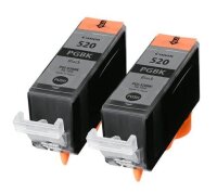 Canon PGI-520 BK Twin-Pack schwarz Druckerpatronen, 2er-Set