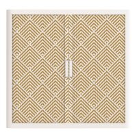 PAPERFLOW easyOffice Classic Chic Rollladenschrank 60100 2 Fachböden 110,0 x 41,5 x 104,0 cm