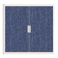 PAPERFLOW easyOffice Contents Rollladenschrank 62054 2 Fachböden 110,0 x 41,5 x 104,0 cm