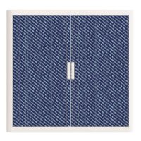 PAPERFLOW easyOffice Contents Rollladenschrank 62054 2 Fachböden 110,0 x 41,5 x 104,0 cm