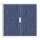 PAPERFLOW easyOffice Contents Rollladenschrank 62054 2 Fachböden 110,0 x 41,5 x 104,0 cm