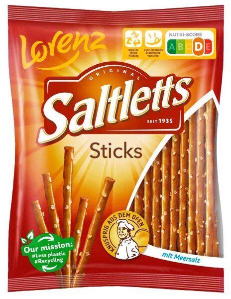 Saltletts Sticks Classic Salzstangen 1,8 kg, 24 St.