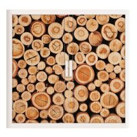 PAPERFLOW easyOffice Industrial Rollladenschrank 61804 2 Fachböden 110,0 x 41,5 x 104,0 cm