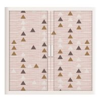 PAPERFLOW easyOffice Classic Chic Rollladenschrank 60024 2 Fachböden 110,0 x 41,5 x 104,0 cm