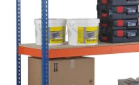 SCHULTE Schwerlast-Weitspannregal 18291-N blau 214,6 x 62,1 x 243,8 cm