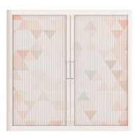 PAPERFLOW easyOffice Colour Rollladenschrank 61524 2 Fachböden 110,0 x 41,5 x 104,0 cm