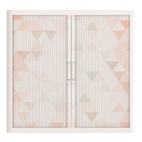 PAPERFLOW easyOffice Colour Rollladenschrank 61524 2 Fachböden 110,0 x 41,5 x 104,0 cm