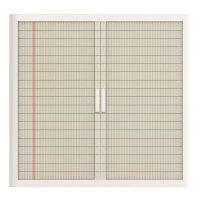 PAPERFLOW easyOffice Contents Rollladenschrank 61978 2 Fachböden 110,0 x 41,5 x 104,0 cm