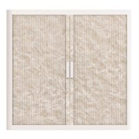 PAPERFLOW easyOffice Contents Rollladenschrank 62086 2 Fachböden 110,0 x 41,5 x 104,0 cm