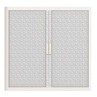 PAPERFLOW easyOffice Classic Chic Rollladenschrank 60006 2 Fachböden 110,0 x 41,5 x 104,0 cm