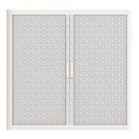 PAPERFLOW easyOffice Classic Chic Rollladenschrank 60006 2 Fachböden 110,0 x 41,5 x 104,0 cm