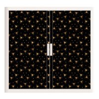 PAPERFLOW easyOffice Classic Chic Rollladenschrank 60008 2 Fachböden 110,0 x 41,5 x 104,0 cm