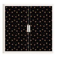 PAPERFLOW easyOffice Classic Chic Rollladenschrank 60008 2 Fachböden 110,0 x 41,5 x 104,0 cm