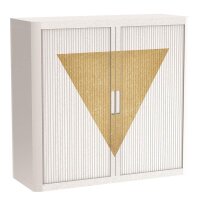 PAPERFLOW easyOffice Classic Chic Rollladenschrank 61360...