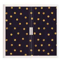 PAPERFLOW easyOffice Classic Chic Rollladenschrank 60068 2 Fachböden 110,0 x 41,5 x 104,0 cm