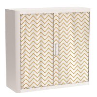 PAPERFLOW easyOffice Classic Chic Rollladenschrank 60052...