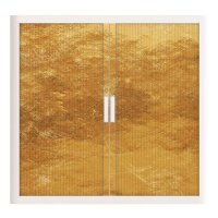 PAPERFLOW easyOffice Classic Chic Rollladenschrank 61392 2 Fachböden 110,0 x 41,5 x 104,0 cm