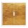 PAPERFLOW easyOffice Classic Chic Rollladenschrank 61392 2 Fachböden 110,0 x 41,5 x 104,0 cm