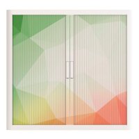 PAPERFLOW easyOffice Business Rollladenschrank 62208 2 Fachböden 110,0 x 41,5 x 104,0 cm