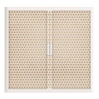 PAPERFLOW easyOffice Classic Chic Rollladenschrank 62400 2 Fachböden 110,0 x 41,5 x 104,0 cm