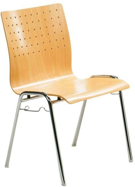 Mayer Stapelstuhl myARCADO 2117 01 91 natur Holz, 1 St.