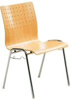 Mayer Stapelstuhl myARCADO 2117 01 91 natur Holz, 1 St.