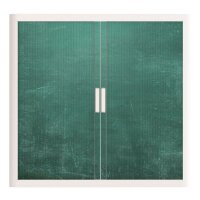 PAPERFLOW easyOffice Vintage Rollladenschrank 62368 2 Fachböden 110,0 x 41,5 x 104,0 cm