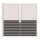 PAPERFLOW easyOffice Black & White Rollladenschrank 62336 2 Fachböden 110,0 x 41,5 x 104,0 cm
