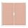 PAPERFLOW easyOffice Vintage Rollladenschrank 60932 2 Fachböden 110,0 x 41,5 x 104,0 cm
