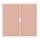 PAPERFLOW easyOffice Vintage Rollladenschrank 60932 2 Fachböden 110,0 x 41,5 x 104,0 cm