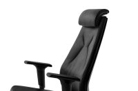 Mayer Bürostuhl myBESTMIND, 2462 Leder schwarz, Gestell alu