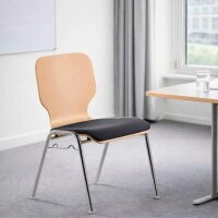Mayer Stapelstuhl myDARIO 211604 01 26 394 anthrazit Stoff, 1 St.