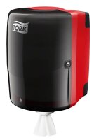 TORK Putztuchspender Performance W2 653008 schwarz, rot...