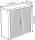 PAPERFLOW easyOffice Business Rollladenschrank 62102 2 Fachböden 110,0 x 41,5 x 104,0 cm