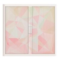 PAPERFLOW easyOffice Colour Rollladenschrank 61540 2 Fachböden 110,0 x 41,5 x 104,0 cm