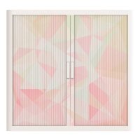 PAPERFLOW easyOffice Colour Rollladenschrank 61540 2 Fachböden 110,0 x 41,5 x 104,0 cm