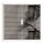 PAPERFLOW easyOffice Black & White Rollladenschrank 62320 2 Fachböden 110,0 x 41,5 x 104,0 cm