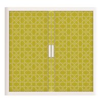 PAPERFLOW easyOffice Vintage Rollladenschrank 60852 2 Fachböden 110,0 x 41,5 x 104,0 cm