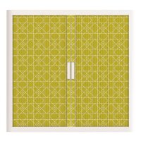 PAPERFLOW easyOffice Vintage Rollladenschrank 60852 2 Fachböden 110,0 x 41,5 x 104,0 cm
