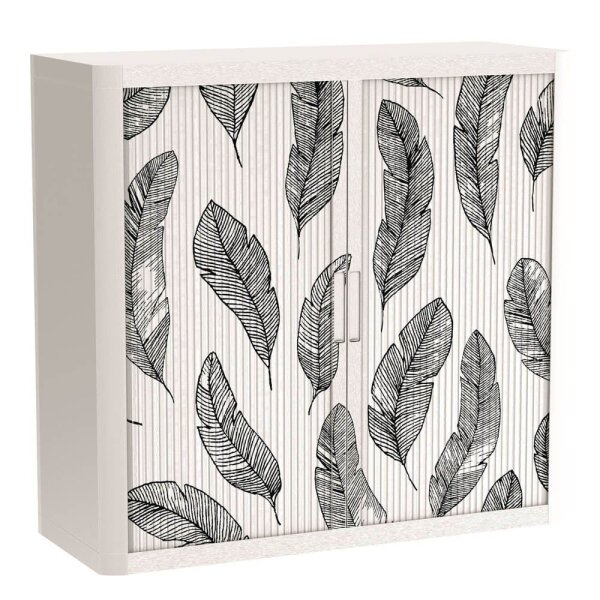 PAPERFLOW easyOffice Business Rollladenschrank 60356 2 Fachböden 110,0 x 41,5 x 104,0 cm