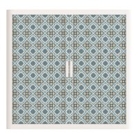 PAPERFLOW easyOffice Vintage Rollladenschrank 60820 2 Fachböden 110,0 x 41,5 x 104,0 cm