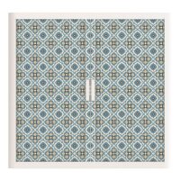 PAPERFLOW easyOffice Vintage Rollladenschrank 60820 2 Fachböden 110,0 x 41,5 x 104,0 cm